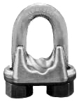 Drop Forged Wire rope clips 1/8" - Imported