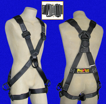 ProPlus Cross-Over Harness with Bayonet Buckles