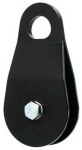 Black Anodized Single Pulley 2" x 1/2"