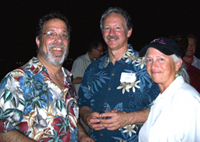 Bill, Eddie and Diana