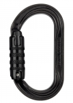 Petzl Oxan Steel Carabiner - 3-Stage Locking