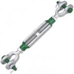 GREEN PIN TURNBUCKLE JAW/JAW 3/8"X6"
