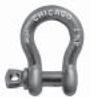 Screw Pin Anchor Shackles: 3/16" - Chicago Domestic Galvanized