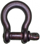 Screw Pin Anchor Shackles: 3/4" Black Oxide- Chicago, Dom.