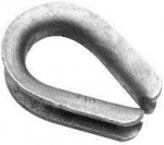 Heavy Duty Wire Rope Thimbles 1/4"