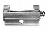 8 Inch Mega-Beam Clamp, 2 ton, Silver