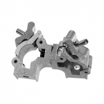 Quad Coupler 1.5 Swivel, Silver