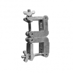 Mega-Square 2 inch Parallel Coupler, Silver