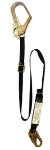 ProPlus 6' Adjustable Length Shock Absorbing Web Lanyard w/ Oversized