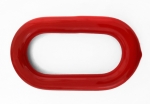 Oval Rope Locking Ring- Vinyl Coated