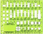 Stage Fixture Field Template - 1/2" scale