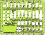 Stage Fixture Field Template - 1/4" scale