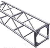 GP 20 -1/2" x 20-1/2 x 10' Truss w/ Bolts